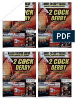 2 Cock Derby - 123456