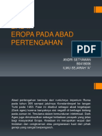 BAB II Eropa Di Abad Pertengahan