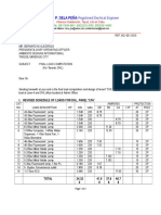 DHL Revised Electrical Load