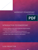 Microsoft Powerpoint: 4 Grading Period