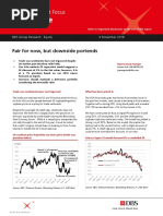 181109 Insights Fair for Now but Downside Portends