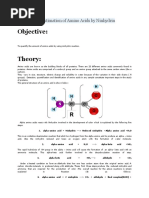 Quantitative Estimation of Amino Acids by Ninhydrin