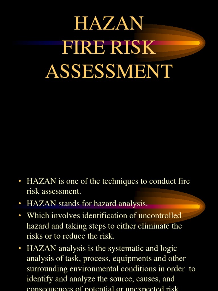 Hazan | PDF | Hazards | Risk Assessment