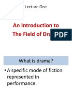 An Introduction To Drama