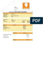 Swiggy Salary Slip