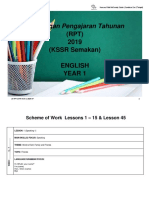 RPT Cefr Year 1 2019 SP