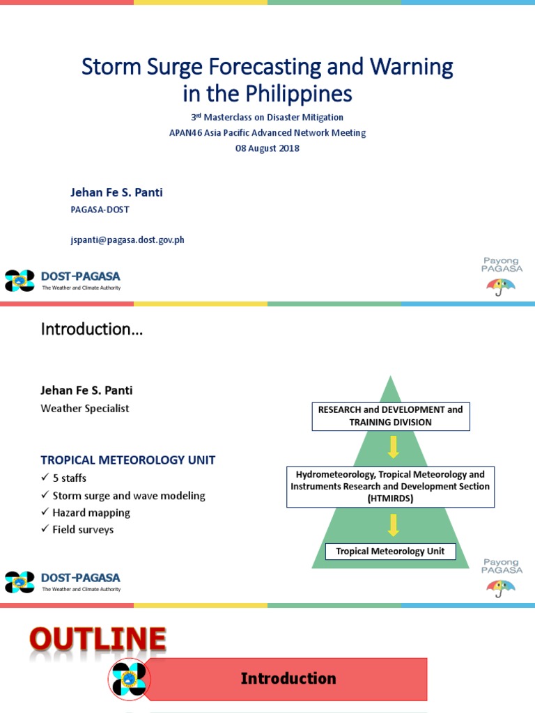 Storm Surge Forecasting in the Philippines | PDF | Storm Surge | Weather