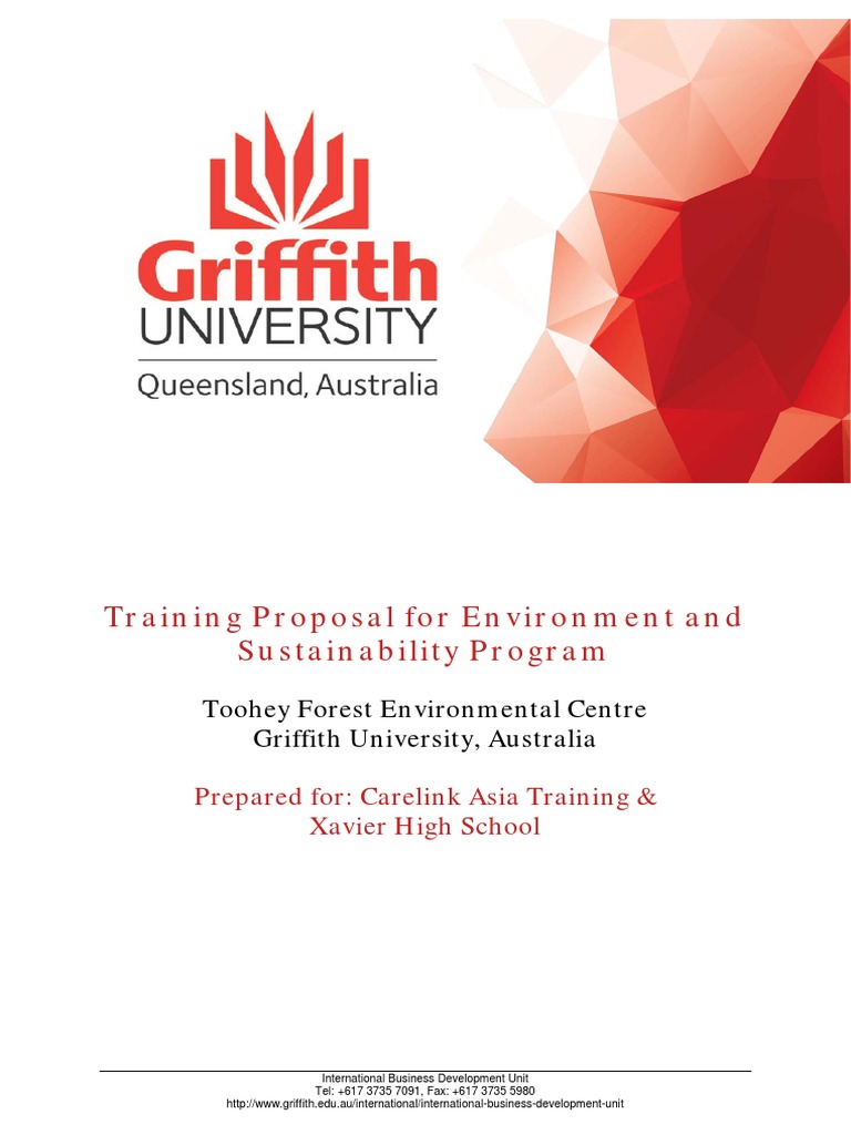Environment and Sustainability Training Proposal | PDF | Landfill ...