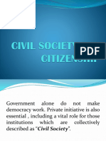 Civil Society and Citizenship