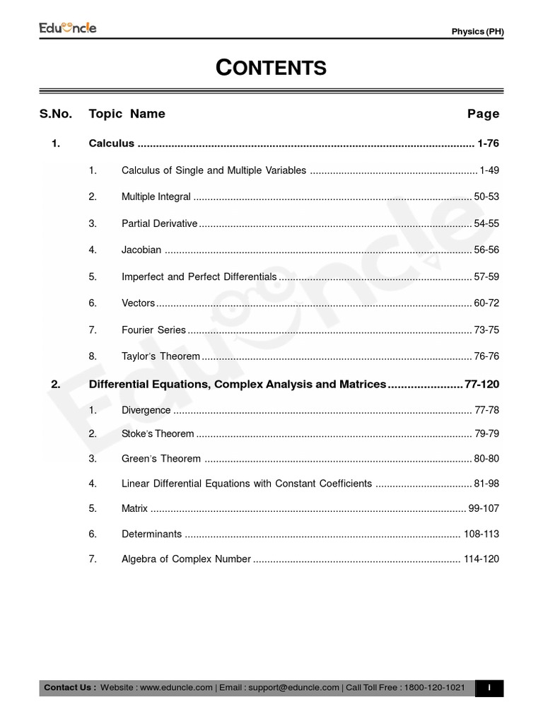 Comprehensive Physics Study Guide | PDF | Rotation Around A Fixed Axis ...
