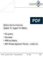 C10-Support for Mobility
