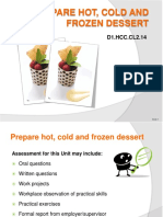 Prepare Hot Cold & Frozen Dessert FN 090114