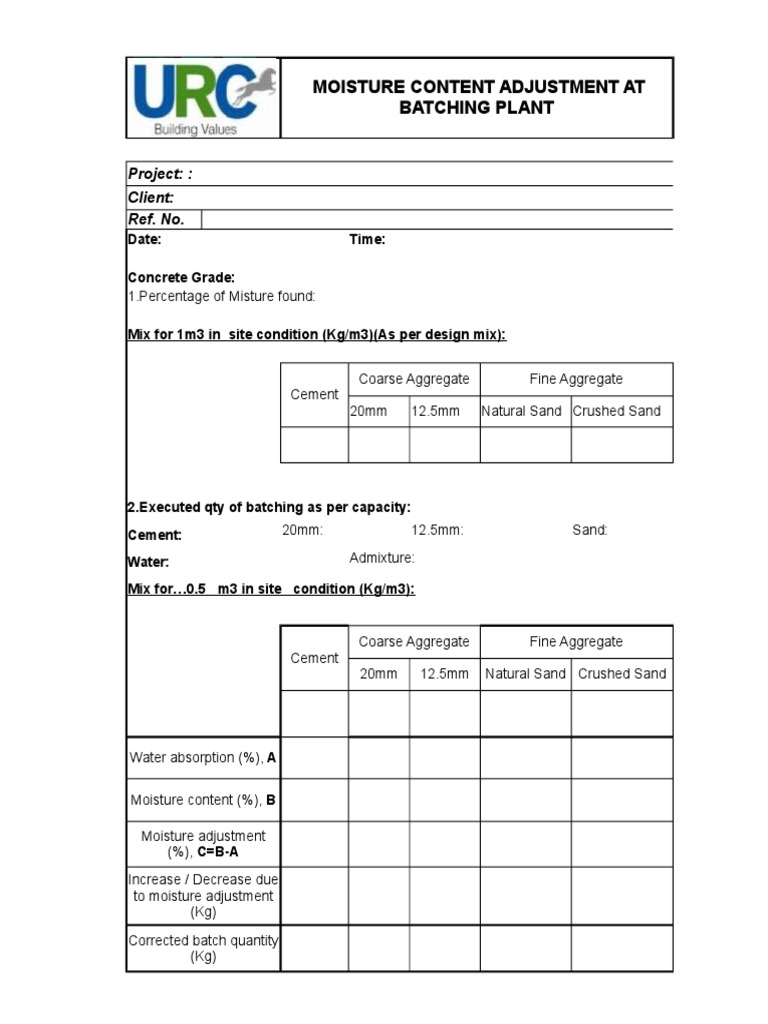 Moisture Correction Pdf