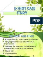 One-shot Case Study