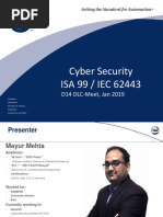 ISA D14 TTT CyberSecurity