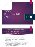 Case Study - 1 Food Wholesale