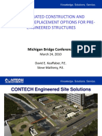 Accelerated Construction and Emergency Replacement Options For Pre Engineered Structures