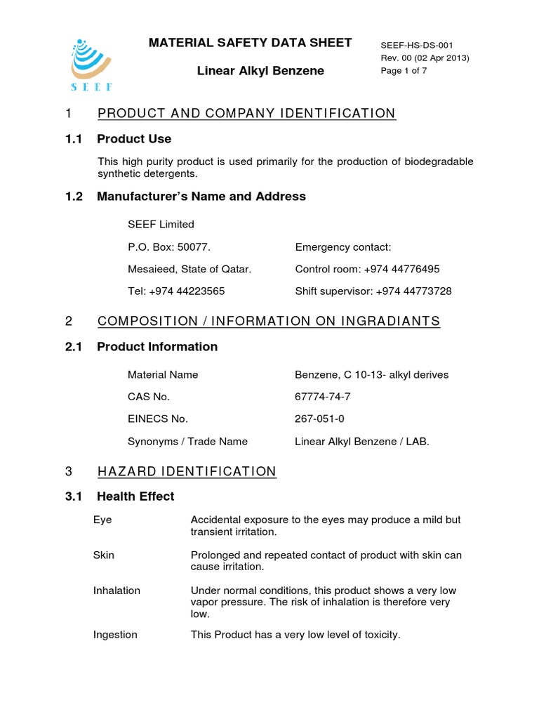 MSDS Lab PDF Personal Protective Equipment Fires