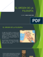 EL ORÍGEN DE LA FILOSOFÍA (Autoguardado)