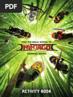 Ninjago Activity Book