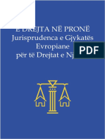 E DREJTA NË PRONË - Jurisprudenca e Gjykatës Evropiane Për Të Drejtat e Njeriut PDF