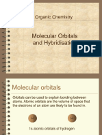 Molecular Orbitals and Hybridisation: Organic Chemistry