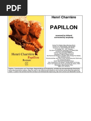 Papillon Pdf Pdf