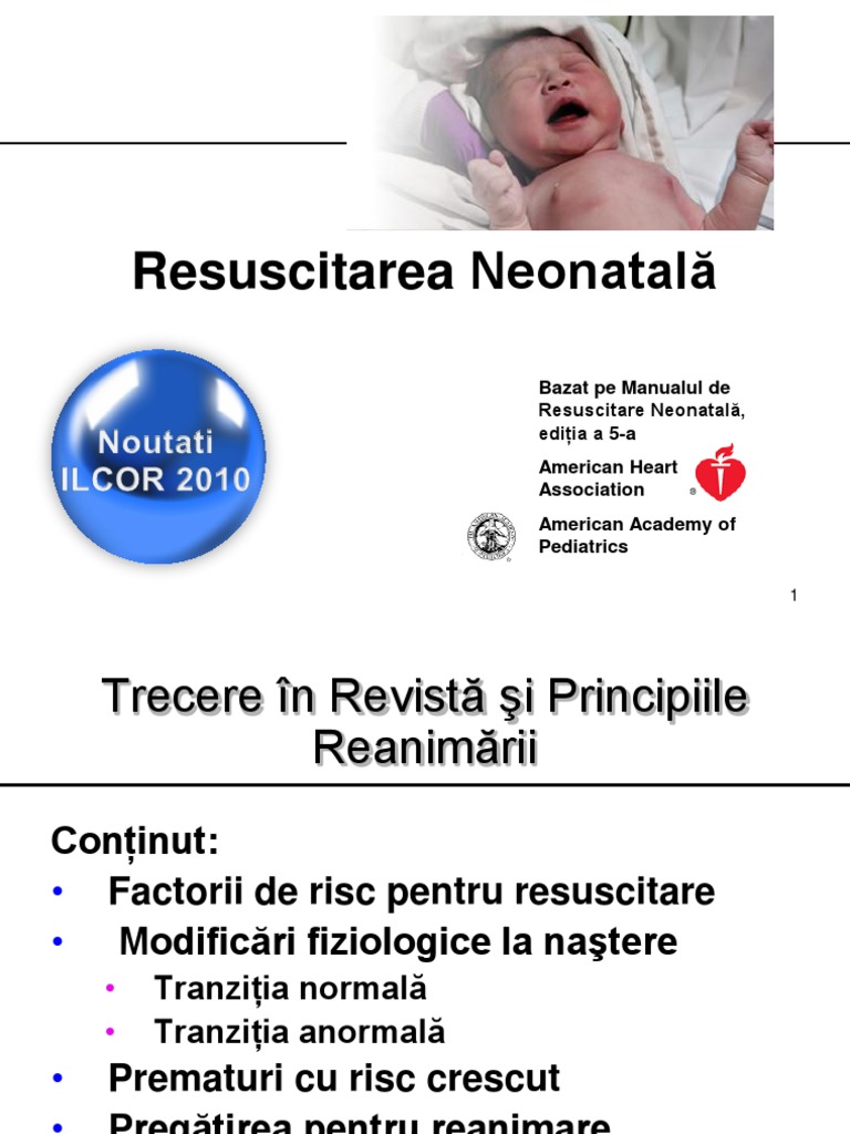 Reanimare - Neonatala LP PDF | PDF