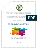 Proyecto de Vida. Grado 4