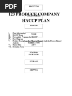 HACCP For Hard Candy: Finished Product Profile | PDF | Shelf Life ...