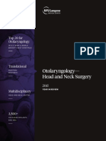 Otolaryngology Departmental Report 2015