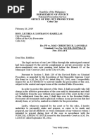 Authority To Prosecute Cebu City