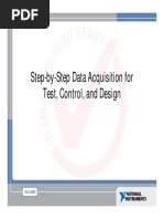 Step-by-Step Data Acquisition For Test, Control, and Design