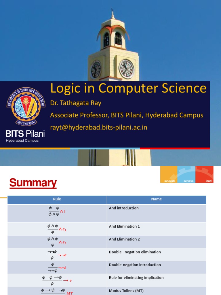 5 Introduction - 21 - Aug - 18 | PDF | Argument | Mathematical Logic