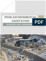 Poor Environmental Sanitation: Diseases and Disorders