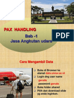 Pax Handling - Sesi 1