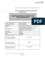 Total and High Spinal