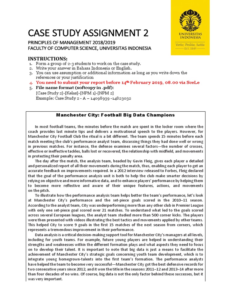 Maintenance management case study picture