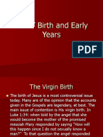 Jesus Birth and Early Years