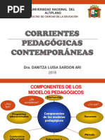 Corrientes Pedagógicas 2018 II