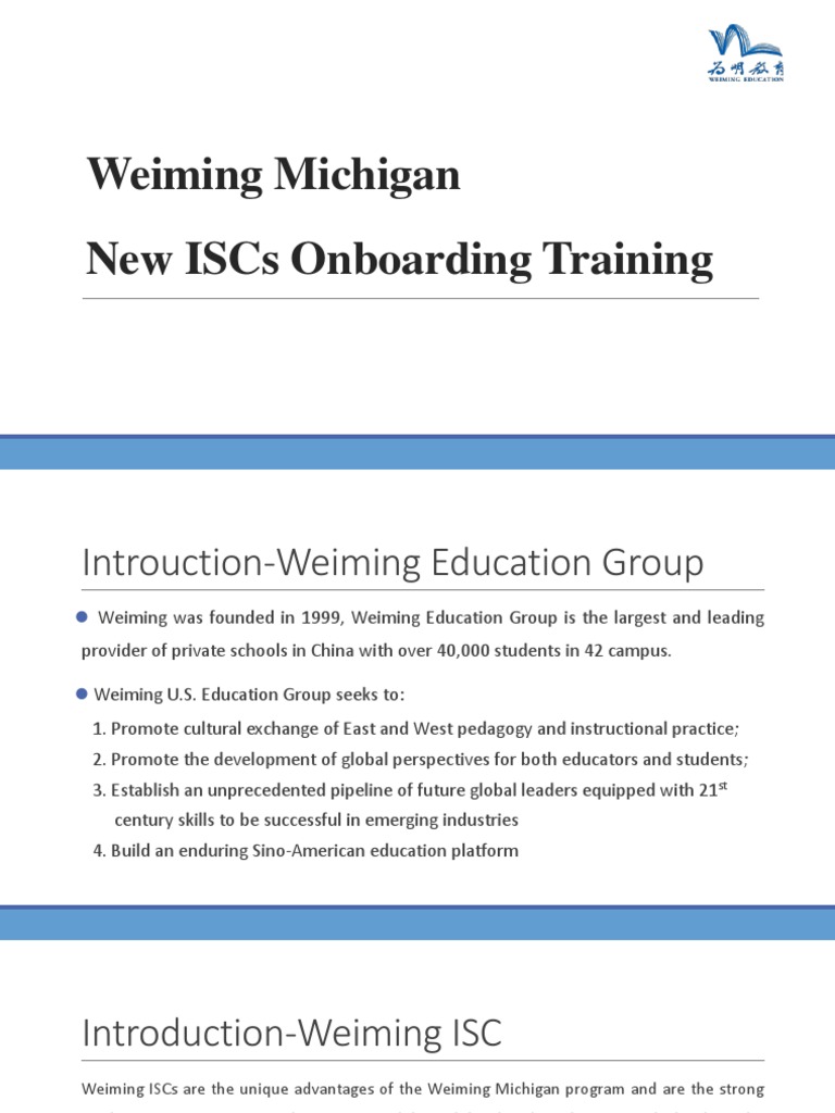New Isc Training | PDF | Mentorship | Organizational Culture