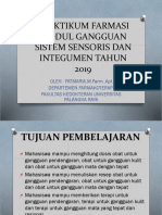 Praktikum Farmasi Modul Gangguan Sistem Sensoris Dan Integumen 2019 Mhs(1)