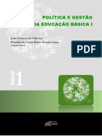 Política e Gestão da Educação Básica I