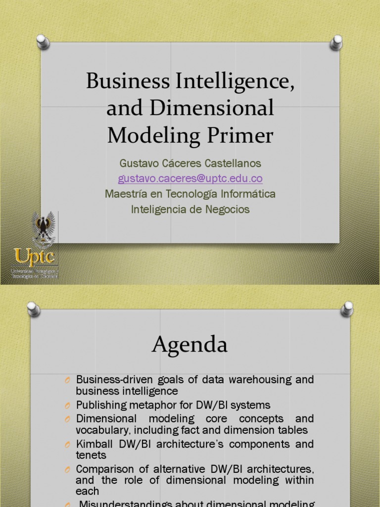 Business Intelligence, and Dimensional Modeling Primer | PDF | Business ...