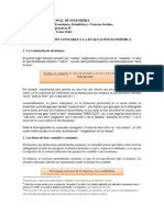 1.4 La Evaluación Contable y La Evaluación Económica