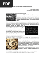 Lazer e Tempo Livre Na Sociedade Capitalista