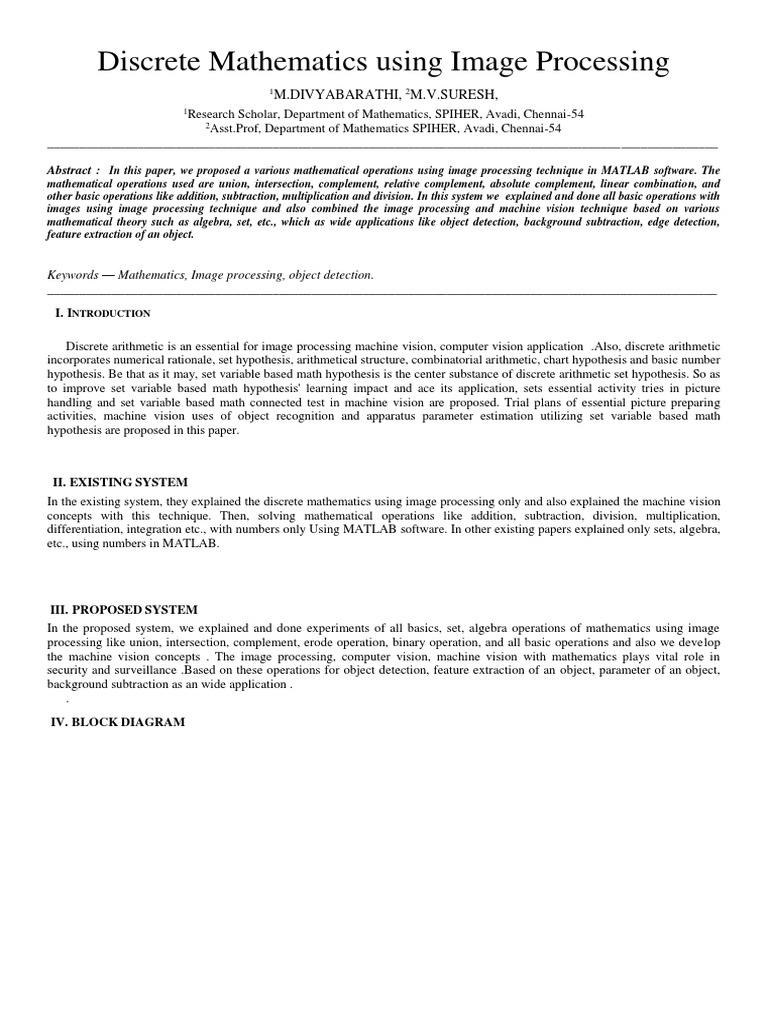 Jet I R Paper Format | PDF | Computer Vision | Discrete Mathematics