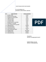 Surat Pesanan Obat Klinik Mandiri