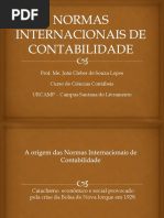 Normas Internacionais de Contabilidade