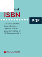 Checklist ISBN